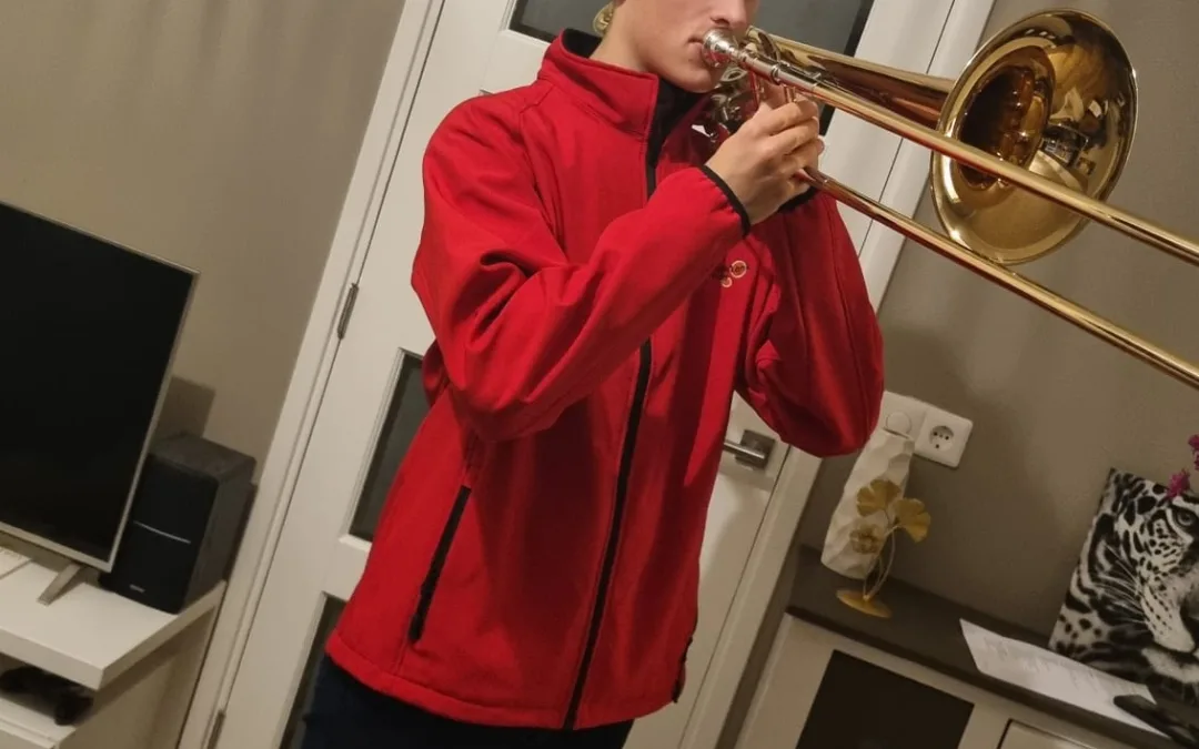 Een nieuwe bastrombone voor Woudklank, Jord vertelt